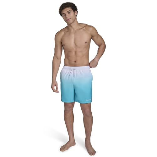 Calvin Klein Men's Swim Swim Trunk,Atlantis,Small