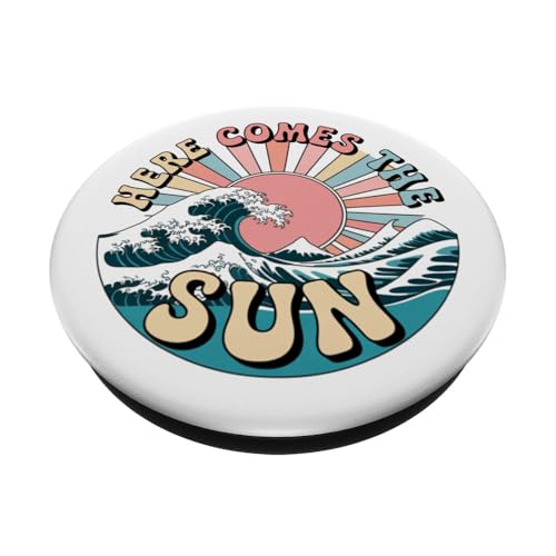 Summer Beach Wave PopSockets Adhesive PopGrip
