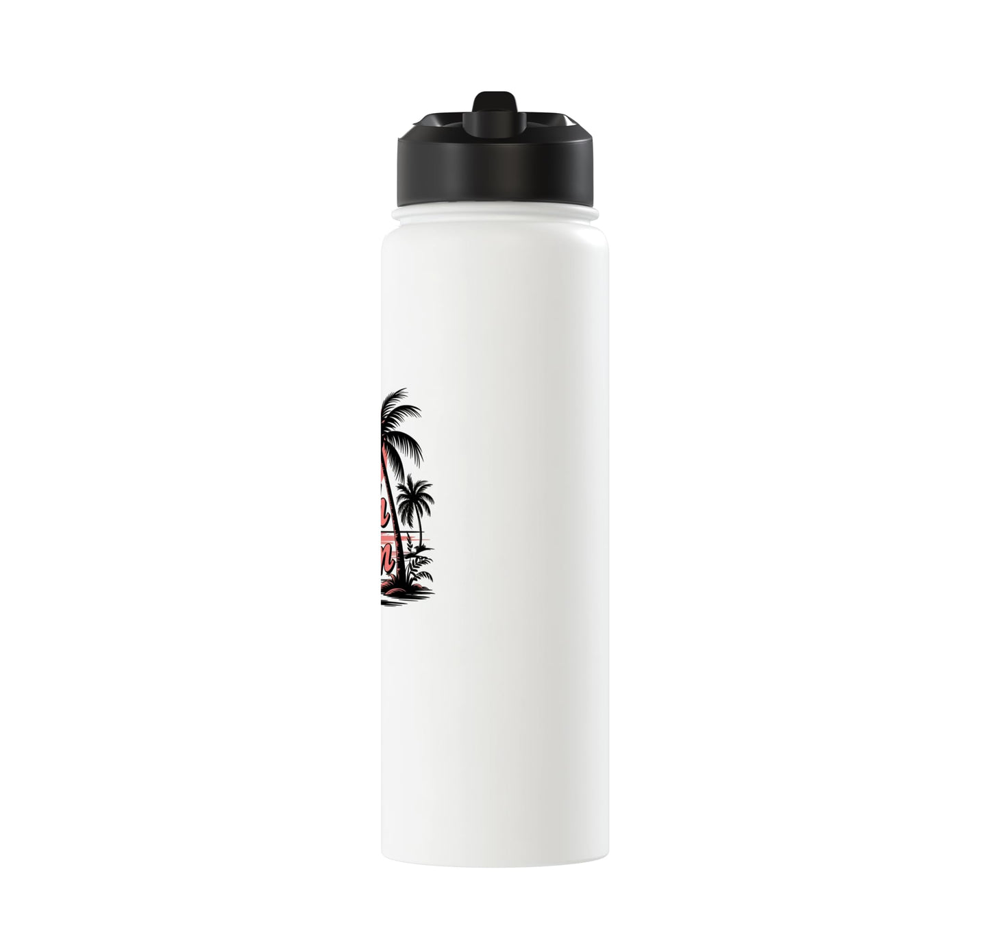 Beach Bum Tropical Sunset Stainless Steel Insulated Water Bottle