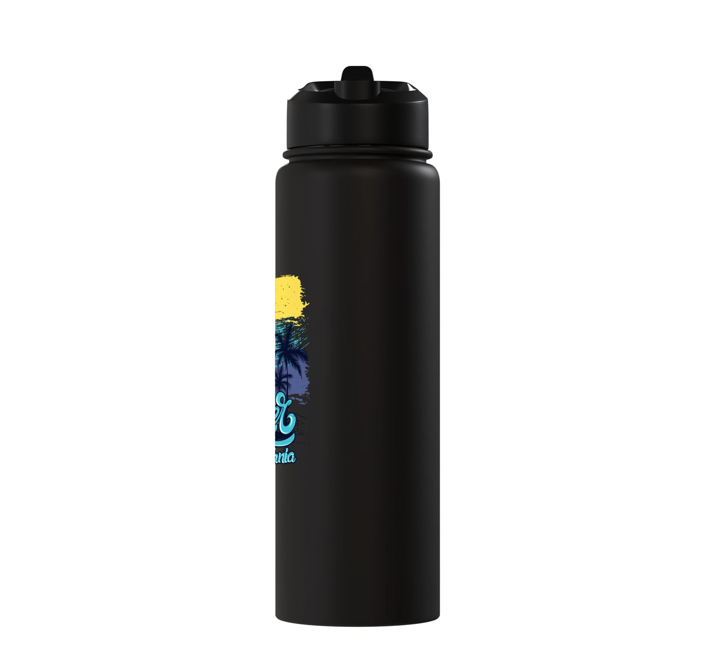 California Summer Surfing Stainless Steel Insulated Water Bottle