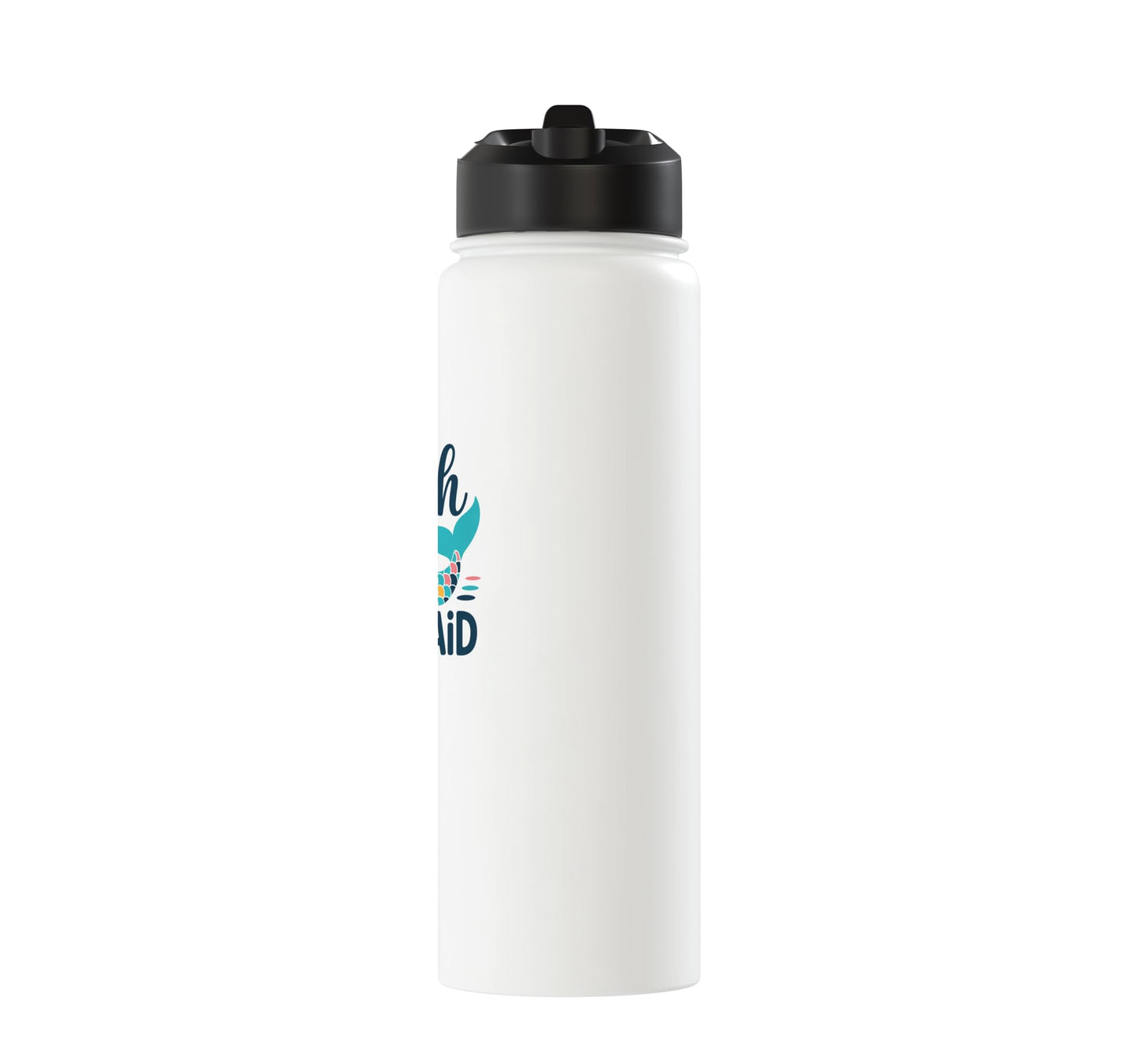 Beach Please Mermaid Aesthetic Stainless Steel Insulated Water Bottle