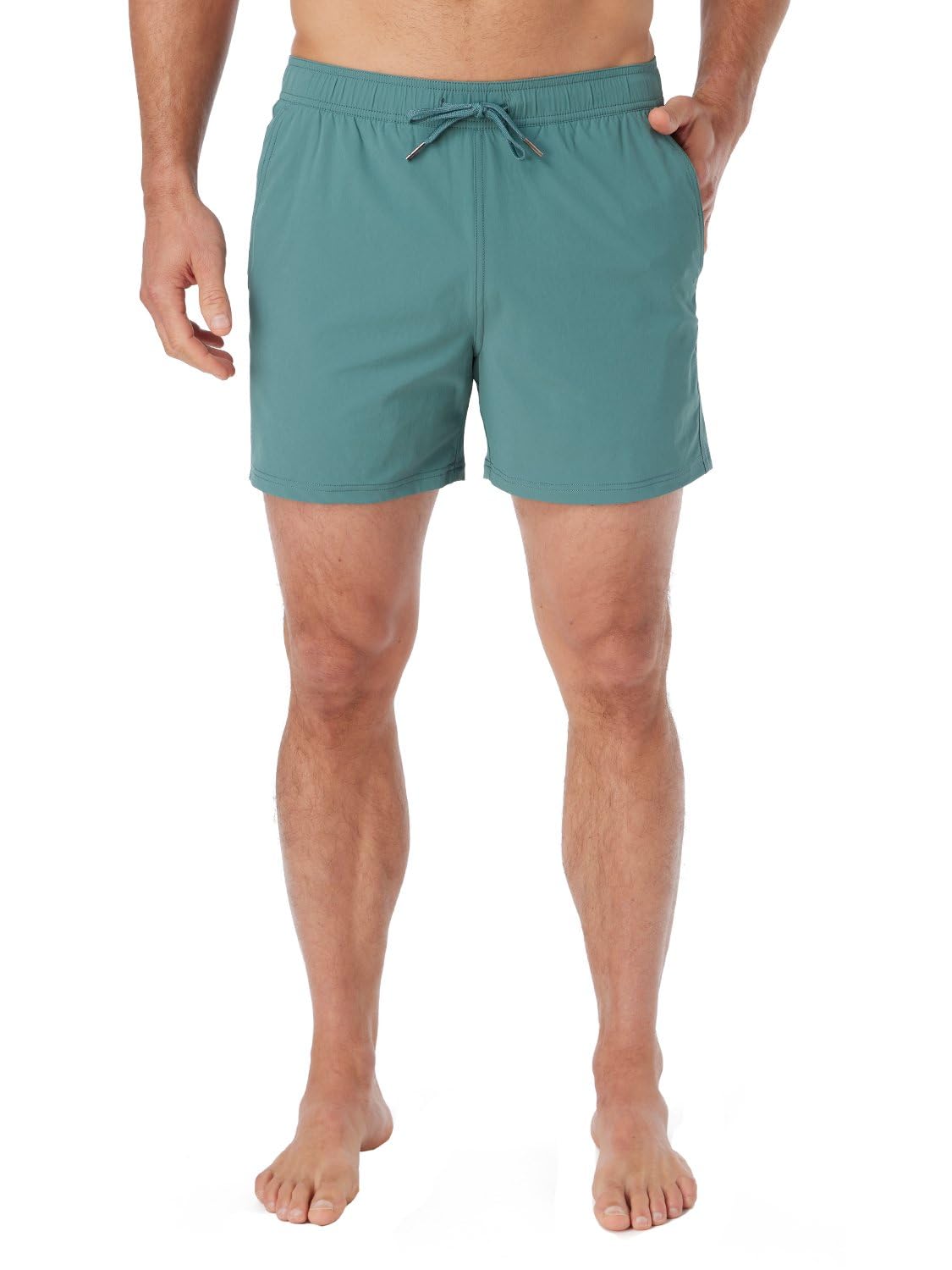 Fair Harbor Bungalow Trunk –– Men's Swim Suits with Liner, 5-inch Inseam –– Anti-Chafe, Relaxed-fit Swim Trunks