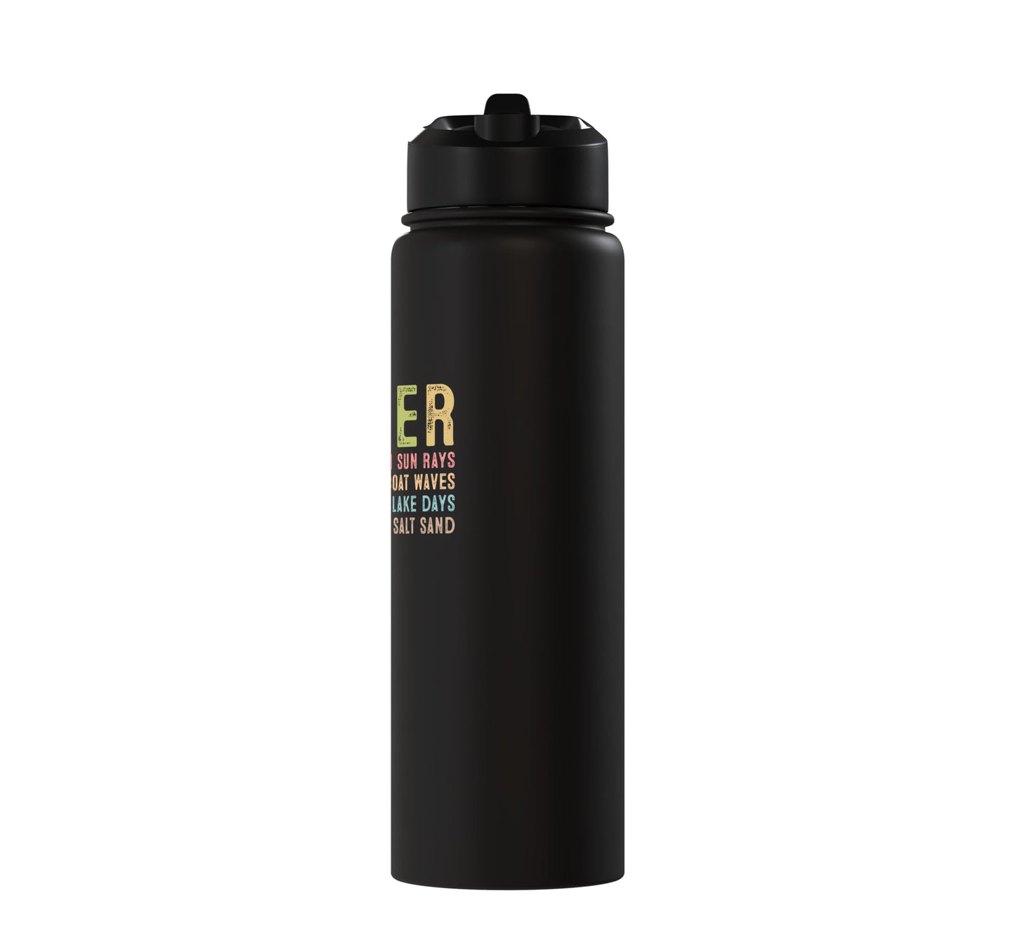 Summer Stainless Steel Insulated Water Bottle