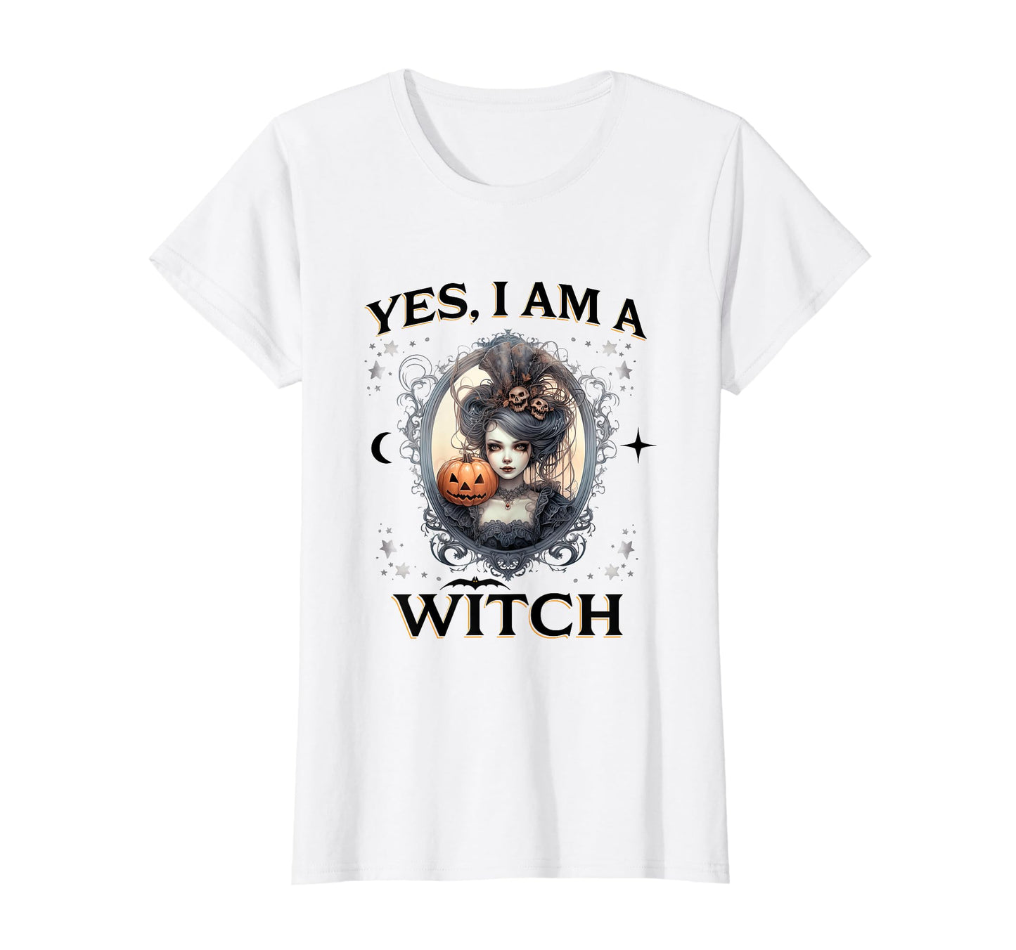 Yes I Am A Witch Vintage T-Shirt