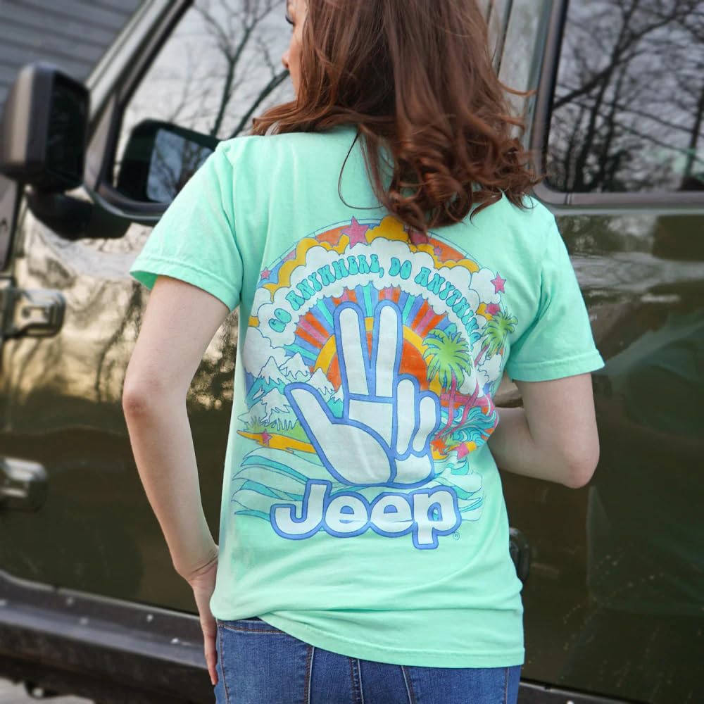 Jeep Surfadelic T-Shirt - Small Blue