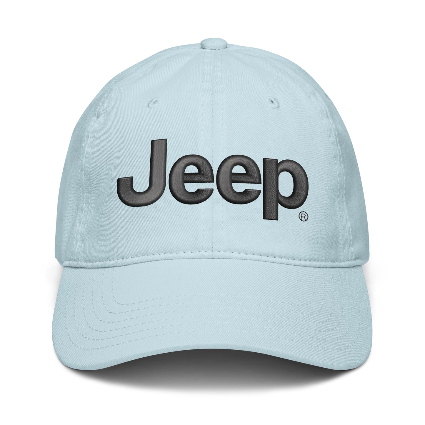 Jeep Cap Adjustable Puff Embroidered Baseball Hat