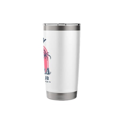 Women's Salty Mom Funny Beach Stainless Steel Insulated Tumbler