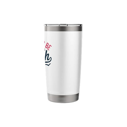 I'd Rather Be At The Beach Stainless Steel Insulated Tumbler