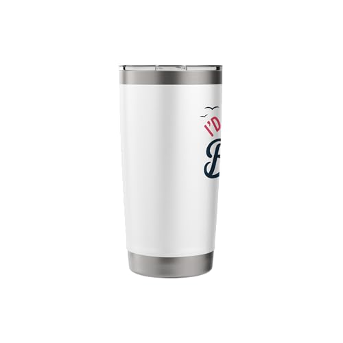 I'd Rather Be At The Beach Stainless Steel Insulated Tumbler