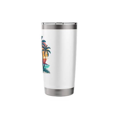 Surfer Sunset Beach Stainless Steel Insulated Tumbler