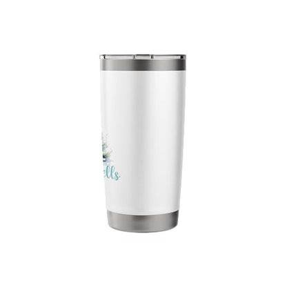 Jingle Shells Beachy Christmas Stainless Steel Insulated Tumbler