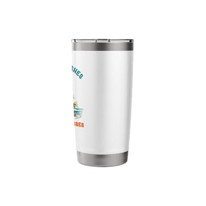 Starfish Wishes Beachy Christmas Stainless Steel Insulated Tumbler