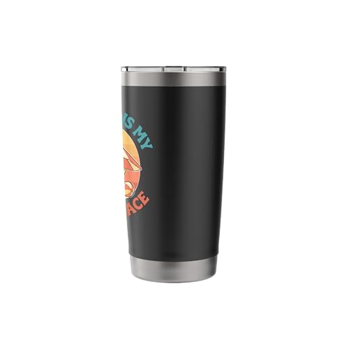 The Beach Is My Happy Place Stainless Steel Insulated Tumbler