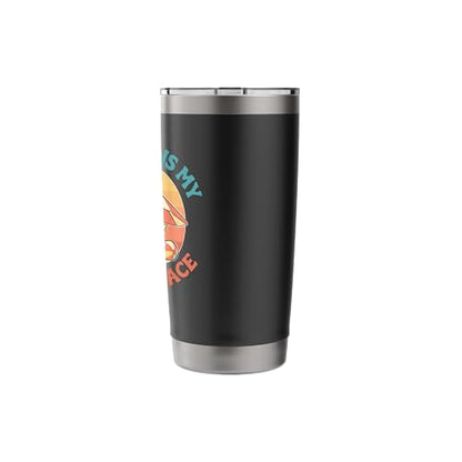 The Beach Is My Happy Place Stainless Steel Insulated Tumbler