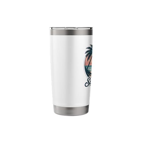 Tropical Beach Sun Stainless Steel Insulated Tumbler