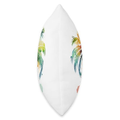 Palm Tree Throw Pillow