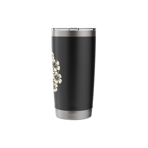 Aloha Floral Surfboard Stainless Steel Insulated Tumbler