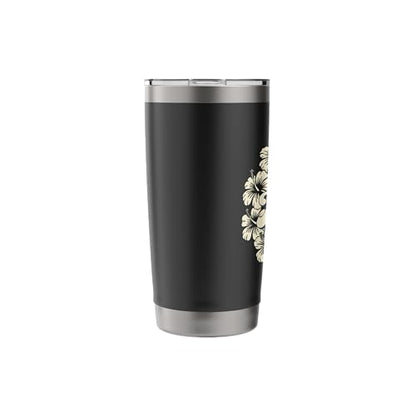 Aloha Floral Surfboard Stainless Steel Insulated Tumbler