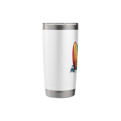 Surfer Sunset Beach Stainless Steel Insulated Tumbler