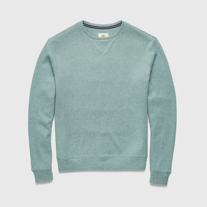 Butch Cashmist Crewneck - Aqua Heather