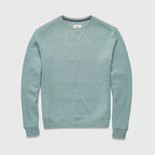 Butch Cashmist Crewneck - Aqua Heather