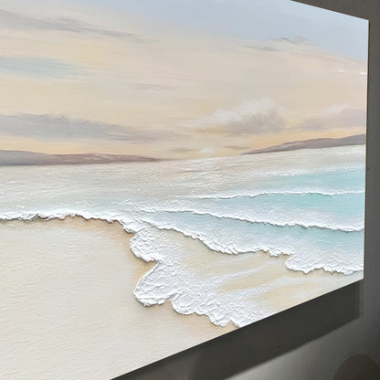 Serene Ocean Wave Coastal Wall Art IV
