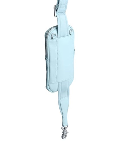 STANLEY Cross Bottle Essentials Case Midi | Phone, Wallet, Keys Holder for Water Bottle | Faux Leather Accessory Pouch for Carry All Strap | Tumbler Cup Accessories | BPA-Free | Seafoam