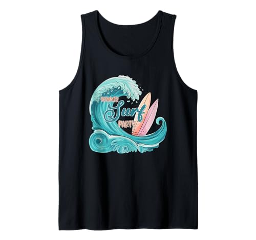 Summer Surf Party Tank Top
