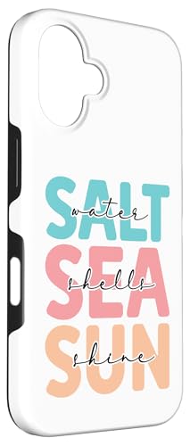 Saltwater Seashells Sunshine Case for iPhone 16