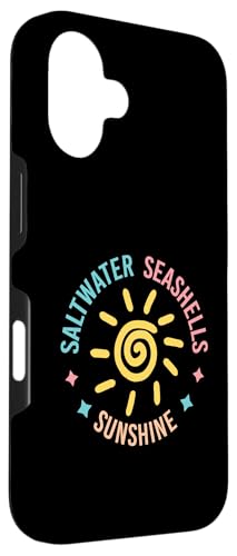 Saltwater Seashells Sunshine Case for iPhone 16