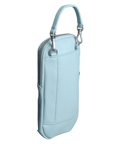 STANLEY Cross Bottle Essentials Case Midi | Phone, Wallet, Keys Holder for Water Bottle | Faux Leather Accessory Pouch for Carry All Strap | Tumbler Cup Accessories | BPA-Free | Seafoam