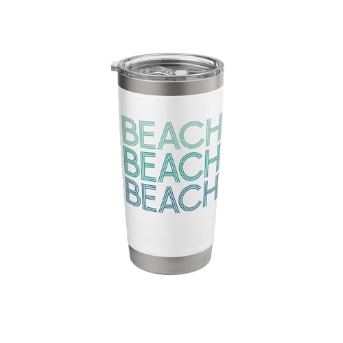 Beach Stainless Steel Insulated Tumbler