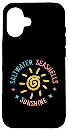 Saltwater Seashells Sunshine Case for iPhone 16