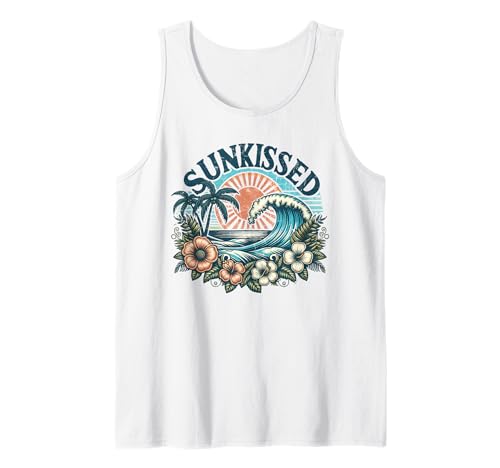 Sunkissed Tropical Summer Tank Top
