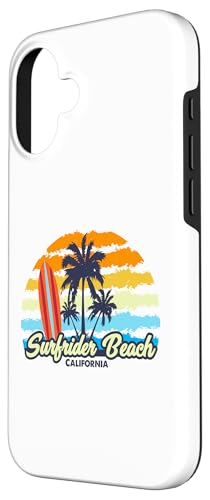 iPhone 16 Surfrider Beach California Case