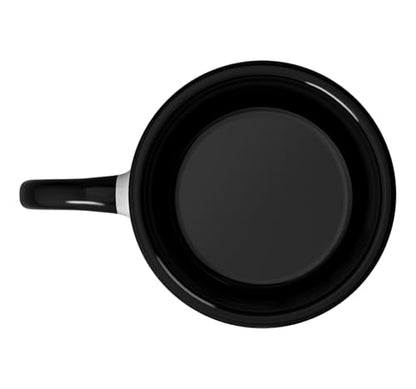 Beach Days Ceramic Mug, Black/White