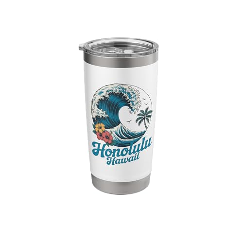 Honolulu Hawaii Stainless Steel Insulated Tumbler