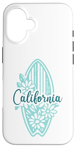 iPhone 16 California Surf Board Case