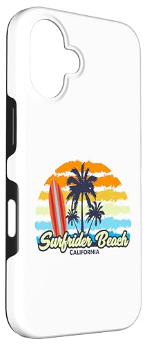 iPhone 16 Surfrider Beach California Case