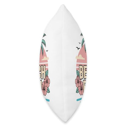 Beach Bum Throw Pillow