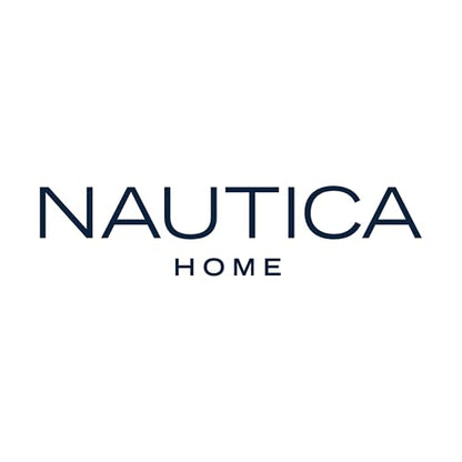 Nautica- Queen Quilt Set, Cotton Reversible Bedding Set, All Season Designer Home Décor (Ridgeport Blue, Queen)