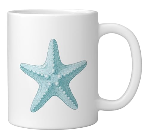 Coastal Starfish Ceramic Mug