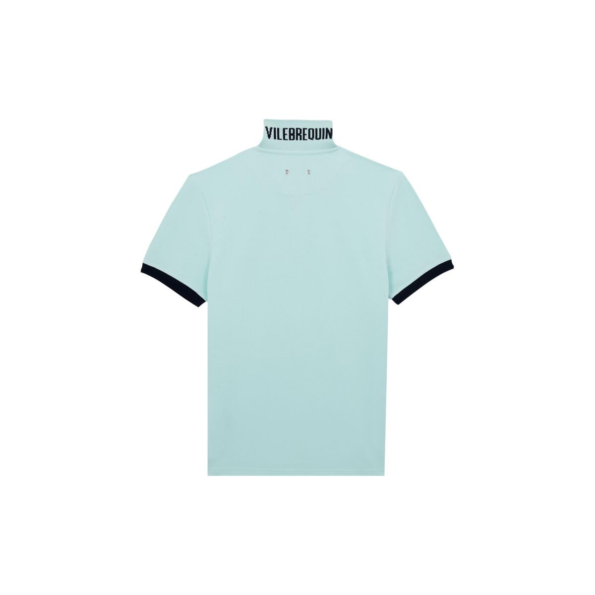 Vilebrequin, Men's Cotton Polo Solid, XL, Pacific