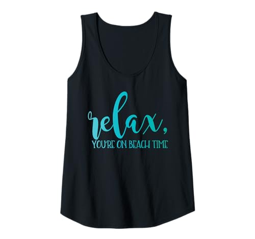 Womens On Beach Time Tank Top