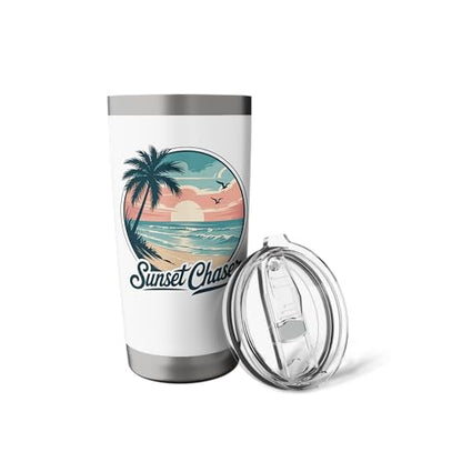 Tropical Beach Sun Stainless Steel Insulated Tumbler