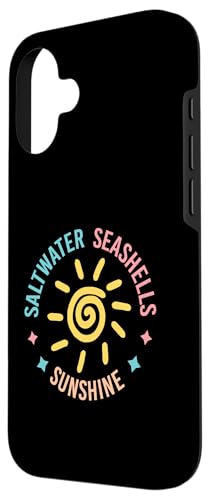 Saltwater Seashells Sunshine Case for iPhone 16