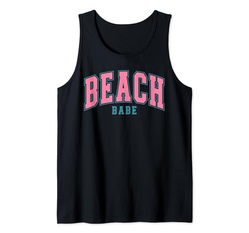 Beach Babe Varsity Tank Top