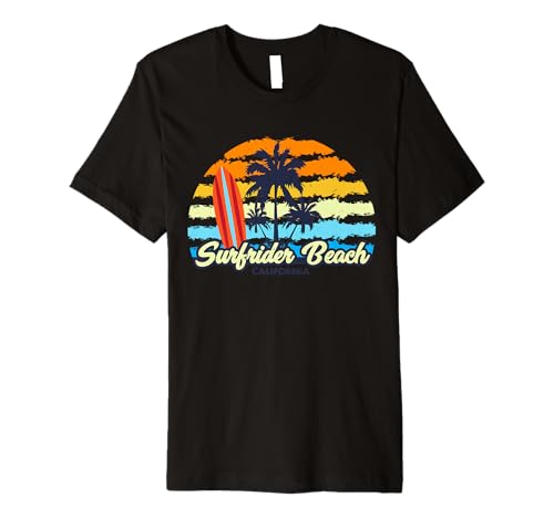 Surfrider Beach California Premium T-Shirt