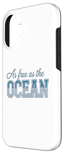 Free As The Ocean Case for iPhone 16