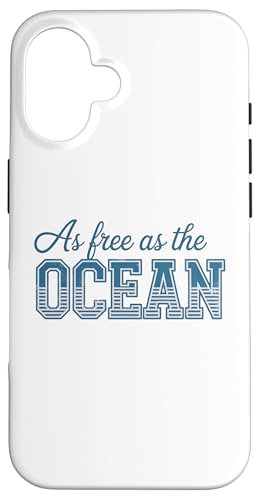 Free As The Ocean Case for iPhone 16